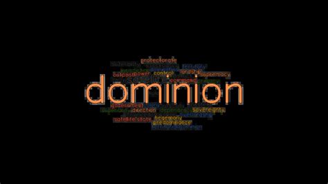 dominion synonym|another word for dominating.